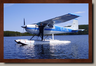 Fly-in fishing at Medicine Stone Resort