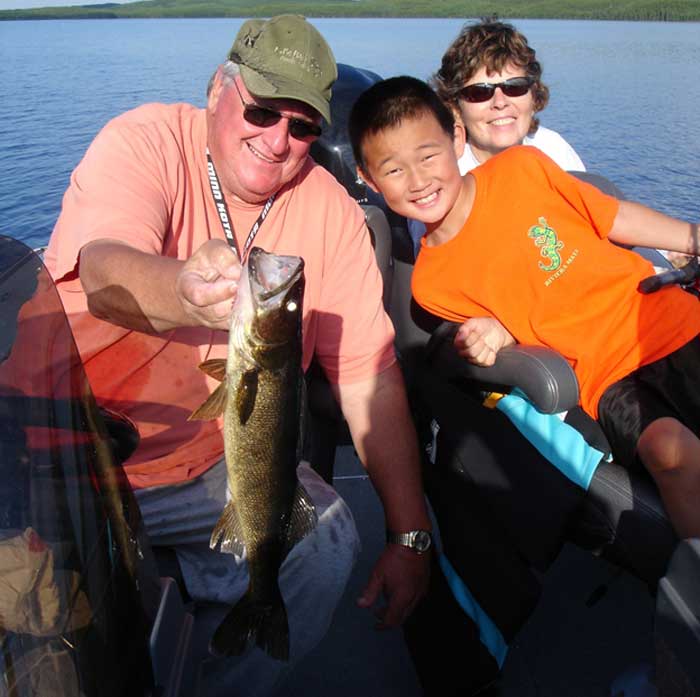 Northern Walleye caught at Medicine Stone, Red Lake Ontario